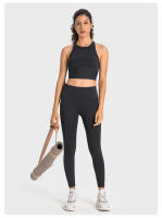 Sujetador Deportivo de Yoga para Mujeres SHINBENE de Nylon de Alta Gama con Diseño de Halter y Cuello en V para Fitness y Entrenamiento en el Gimnasio - details 12