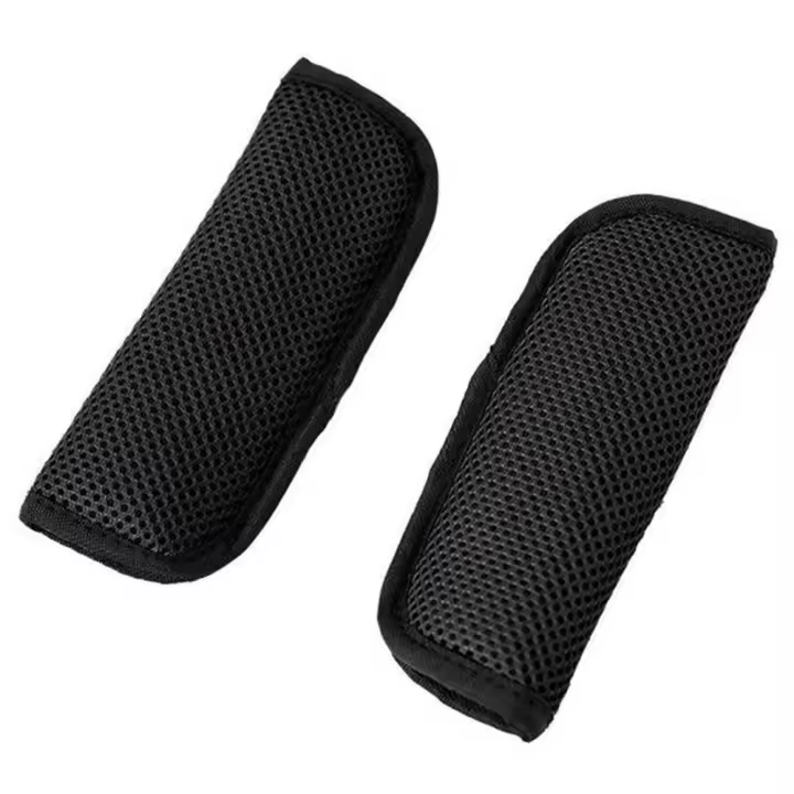 Cojín para cochecito infantil de malla de esponja para niños, almohadilla para cinturón de hombro para bebé, funda para correa de hombro de seguridad, accesorios para cochecito infantil - 1