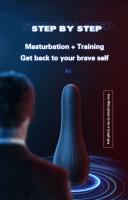 Leten masturbador para lamer la lengua masculina, mamada, orgasmo, masturbación, glande de 10 velocidades, masajeador vibratorio, entrenamiento de resistencia, Juguetes sexuales - details 2