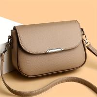 Elegante bolso bandolera de piel sintética, bolso bandolera informal de color sólido con herrajes decorativos, correa desmontable, cierre de cremallera, forro de poliéster, cierre magnético, lavado a mano o limpieza en seco profesional - details 2