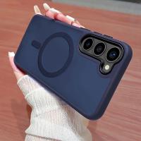 Nueva funda de teléfono de negocios translúcida mate de lujo para Samsung Galaxy S25 S24 Ultra S23 S22 Plus S20 S21 FE Magsafe cubierta magnética - details 3