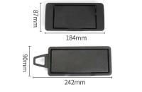 Visera de repuesto para coche LHD RHD, espejos de maquillaje izquierdo y derecho para Mercedes Benz ML, GL, Clase R, W164, W251, ML3, R300, R0, - details 1