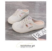Bolsa retro cabeza media zapatillas mujer desgaste exterior, verano nuevo versátil perezoso un pedal sandalias marea. - details 17