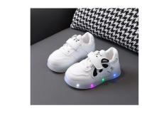 Iluminación infantil luminosa para niños y niñas, tablero intermitente, zapatos informales de dibujos animados para niño, suela suave - details 11