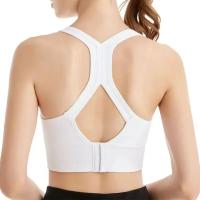 Sujetador Deportivo Sexy Para Mujer Racerback Yoga Fitness Gimnasio Shockproof Sin Costuras Secado Rápido Top Deportivo - details 6