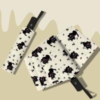 Paraguas de Sol para mujer, protección solar, protección UV, portátil, plegable para gatos lindos, lluvia y sol - details 1