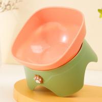 Cuenco inclinado de diseño creativo para gatos, cuenco multifuncional antiderrames para mascotas, cuenco portátil para comida para cachorros, alimentación para mascotas - details 1