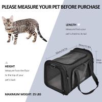 Bolsa para perros y gatos, bolsa de borde suave, bolsa para mascotas, bolsa de viaje, transporte para perros y gatos - details 1