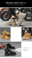 Botas de Invierno 2025 para Hombres Top de Ocio de Moda No Resbaladiza con Suela de Goma - details 2