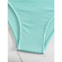 Traje de baño de gran tamaño para mujeres embarazadas, cubierta de vientre de color sólido de moda, vacaciones de primavera caliente - details 2