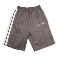 PA Angel Pantalones cortos a rayas con cinta de arcoíris, pantalones cortos holgados de cinco puntos con palmeras de calle alta, Unisex, para parejas - details 12
