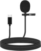 Micrófono Lavalier USB tipo C para Android, Kit de micrófono de solapa omnidireccional para grabación de Audio y Video (6,56 pies) - details 0