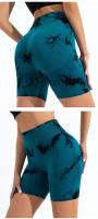 Pantalones cortos de cintura alta para mujer Cinturón elástico, sin costuras, moda en tus piernas, ideal para gimnasio, entrenamiento, correr, verano - details 13