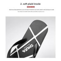 Zapatos de playa para hombre, chanclas de verano, zapatillas para exteriores, vacaciones informales, baño interior, chanclas antideslizantes, sandalias - details 1