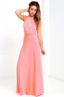 Vestido largo con vendaje sexy y espalda cruzada con múltiples correas y uso multidireccional - details 21
