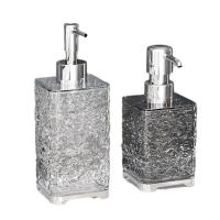 Dispensador de jabón transparente recargable, botella de jabón líquido prensado a prueba de herrumbre, contenedor de loción y jabón impermeable de 300ml/400ml para cocina - details 5