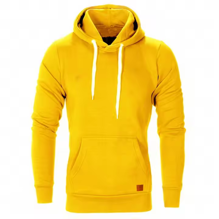Chaqueta de lana para hombre, suéter de color sólido para deportes al aire libre, informal, novedoso - 1