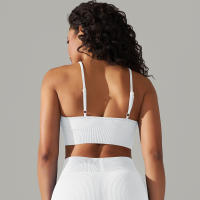 Hamidou-Sujetador deportivo Sexy para mujer, ropa interior deportiva a prueba de golpes, almohadilla extraíble para el pecho, para gimnasio, entrenamiento, Fitness, correr, Tops de realce - details 47