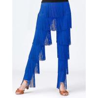 Pantalones con Flecos de Múltiples Capas para Mujer 2024 Pantalones de Baile de Color Sólido con Borlas Ropa de Fiesta de Talla Grande - details 9