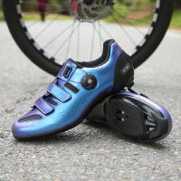 Zapatillas de ciclismo para hombre y mujer, zapatos de bicicleta compatibles con Peloton, Delta, Clip de tacos para ciclismo de carretera, interior y exterior, Pedal de gran tamaño - details 8
