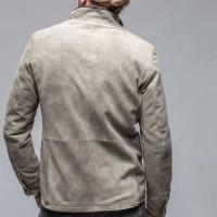 2024 for autumn and winter, multi pocket long sleeved lapel casual men's jacket - details 1