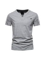 Camiseta informal japonesa de verano para hombre, Camiseta deportiva a la moda, Camiseta ajustada con bolsillo de algodón, camiseta de manga corta para hombre - details 8
