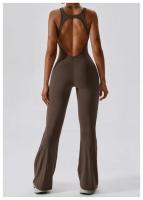 Mono de Yoga Ballet Sin Mangas Almohadilla de Pecho Alta Elasticidad Ropa Deportiva para Fitness - details 7