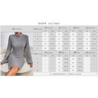 Otoño/Invierno suéter vestido de punto casual para mujer - details 0