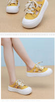 Zapatos de las mujeres 2025 verano nuevo transpirable casual tela zapatos de las mujeres de suela suave de moda versátil de las mujeres de la mitad de arrastre resistente al desgaste zapatos individuales - details 14