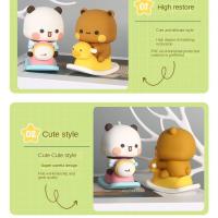 Figura de Anime Bubu Dudu Panda Bear Figura Panda Bear Panda Bubu Dudu Figura Muñeca Coleccionable Panda de dibujos animados Bubu Bear Modelo de juguete - details 3
