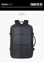 Mochila De Negocios Extensible de gran capacidad para hombre, morral multifunción de viaje con carga USB, impermeable, expandible, para ordenador - details 10
