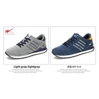 Zapatos deportivos versátiles de cuero genuino transpirables de doble estrella para primavera y otoño, cómodos zapatos planos de moda para correr - details 6