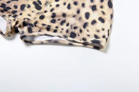 BUNO-Conjunto informal de 2 piezas de gato extraño, chándal para mujer, pantalones cortos con estampado de leopardo, camisetas sin mangas y pantalones cortos de motociclista, ropa de calle de actividades a juego - details 26