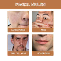 Limpiador facial EAST MOON para hombres que limpia profundamente los poros, la queratina, controla la grasa, ilumina, hidrata y repara la piel opaca - details 7