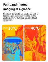 Sombrilla pequeña y práctica de 6 huesos con pegamento negro, paraguas de aleación de aluminio a prueba de viento, índice de protección solar UPF50+ - details 6