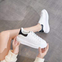 Zapatos blancos pequeños para hombre, informales, suela gruesa de primavera y otoño - details 2