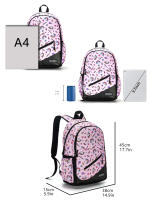 Mochila infantil de gran capacidad, estampado de dibujos animados, bandolera infantil, reducción de carga, protección de la columna vertebral - details 0