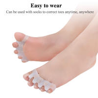 Separador de dedos del pie, Corrector de Hallux Valgus, 2 piezas, martillo ortopédico, Alisador, esparcidor, almohadillas para el cuidado de los pies - details 20
