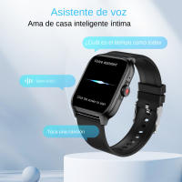 Ivanony Reloj Inteligente de Vuelta al Estilo Resistente al Agua IP68 Asistente de Voz - details 3