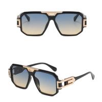 Gafas de sol cuadradas de moda con montura completa, gafas de sol Retro HD de gran tamaño con montura grande, estilo callejero, PC, gafas de sol Unisex para conducir - details 13