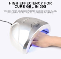 Lámpara LED UV para Arte de Uñas KADS 48W Secador de Esmalte de Gel Profesional Herramientas de Manicura Adecuado para Uso en Casa - details 13