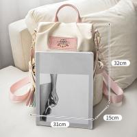 Nueva Mochila De Hombro Para Mujer De Alta Calidad Gran Capacidad De Oxford Saco Tote Color Mochila De Mujer Tipo De Mochila Suave Con Bolsillo Interior Para Teléfono Móvil Y Cierre De Cremallera - details 13