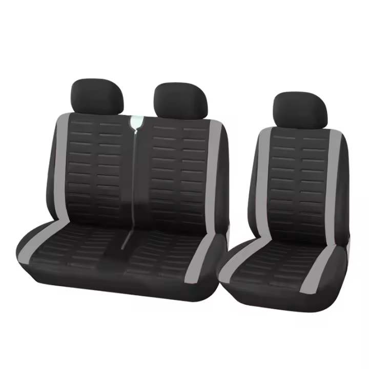 Cubierta de Asiento de Coche Rojo 1+2 para Transporter 3 Jumpy de 2008 a 2016 y Master 2 de 2004 Cubiertas de Motors - 1