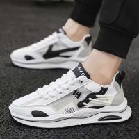 Y Zapatillas de deporte informales para hombre con cordones y plataforma baja, versátiles y de fondo grueso - details 6