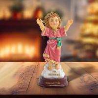 Catholic Sculpture, Religious Figure, Artwork Collection Divine Child Jesus Statue, Resin Tabletop Figure