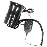 Bocina de aire fuerte automática para motocicleta, altavoz de sonido de sirena de 6 tonos, megáfono de alarma para furgoneta - details 3
