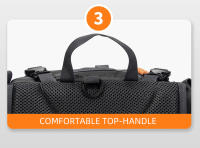 Riñonera de pesca multifuncional, equipo de pesca de viaje, portátil, para pesca al aire libre, senderismo, ciclismo, escalada, bolsa de almacenamiento grande - details 14