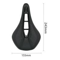 Asiento de Bicicleta EC90 Mtb Carretera Bicicleta Sillín PU Ultraligero Transpirable Cómodo Almohadilla Carreras Componentes Partes 240x143mm - details 9