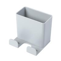 Caja de almacenamiento montada en la pared, organizador de Control remoto, soporte para enchufe de teléfono móvil, contenedor de carga colgante - details 13