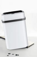 Cubo de basura de inducción inteligente para baño, cesta de papel, cubo de basura táctil automático para Cocina - details 12